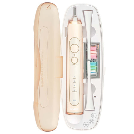 Periuță electrică sonică cu sterilizator UV, baterie 45 zile, Sencor S-SOC4211GD