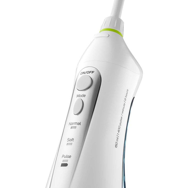 Irigator bucal cu 5 capete, rezervor 150 ml, 3 moduri, alb Sencor S-SOI1100SL