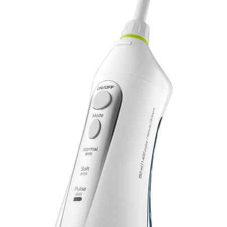 Irigator bucal cu 5 capete, rezervor 150 ml, 3 moduri, alb Sencor S-SOI1100SL
