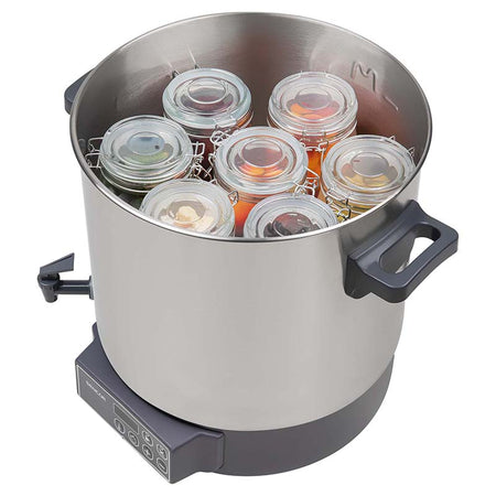 Aparat de conservare 27 l cu robinet 1800 W, oțel inoxidabil, Sencor S-SPP3200SS