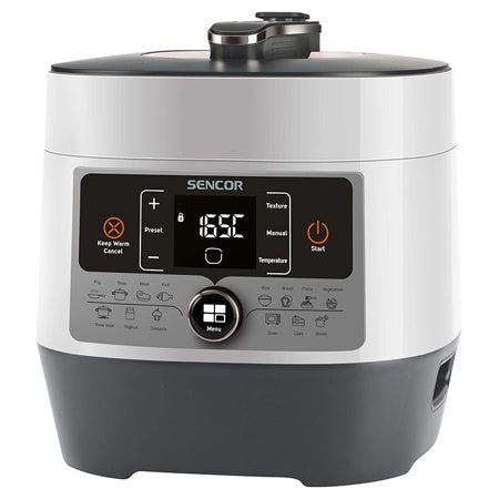Multi cooker 14 programe 1000 W vas 5,5 l sistem siguranta Sencor S-SPR3600WH
