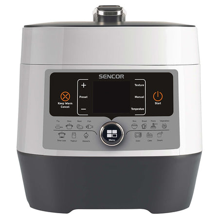 Multi cooker 14 programe 1000 W vas 5,5 l sistem siguranta Sencor S-SPR3600WH