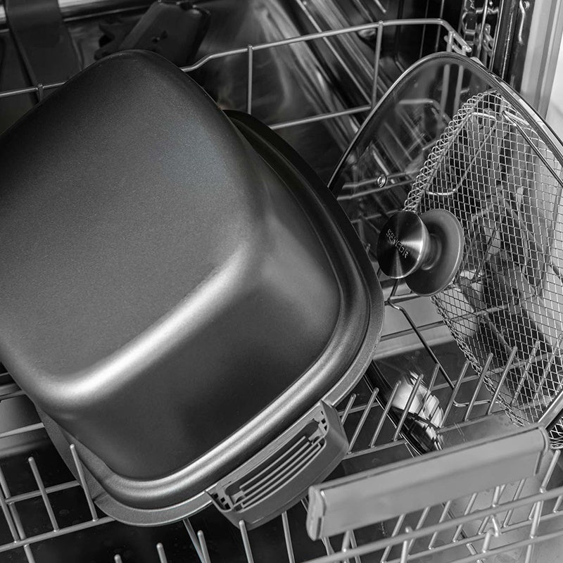 Slow cooker 6 l cu 5 setări de temperatură și funcții presetate Sencor