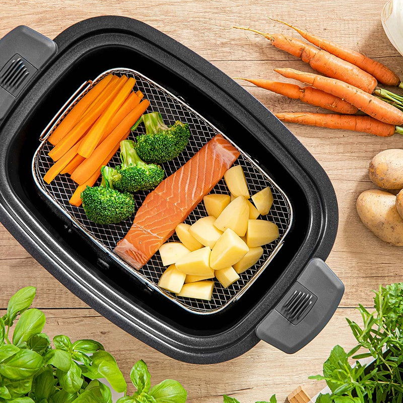 Slow cooker 6 l cu 5 setări de temperatură și funcții presetate Sencor
