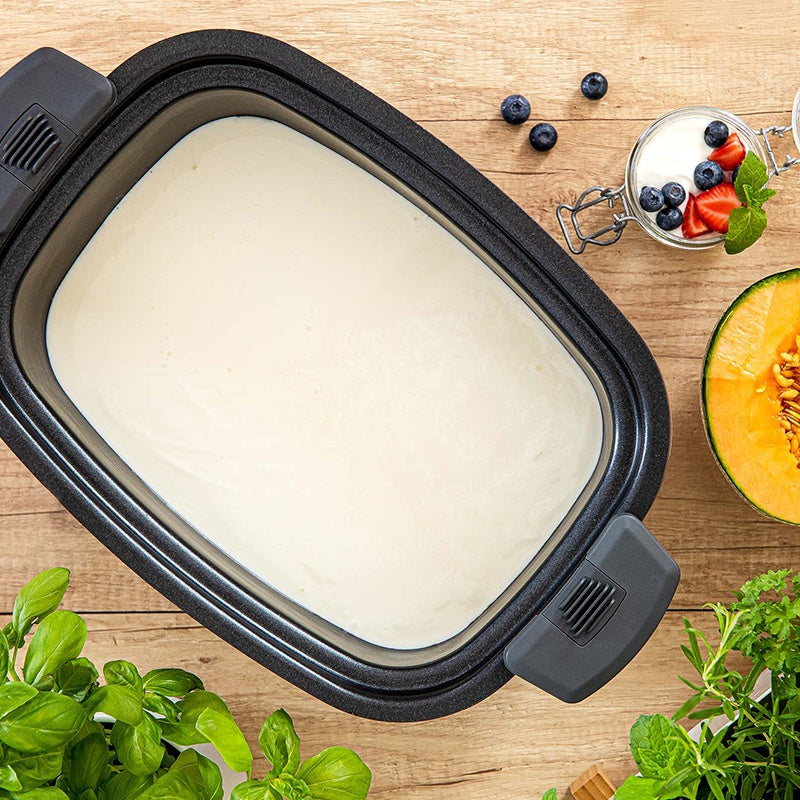 Slow cooker 6 l cu 5 setări de temperatură și funcții presetate Sencor