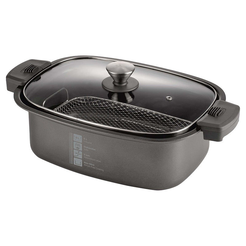 Slow cooker 6 l cu 5 setări de temperatură și funcții presetate Sencor