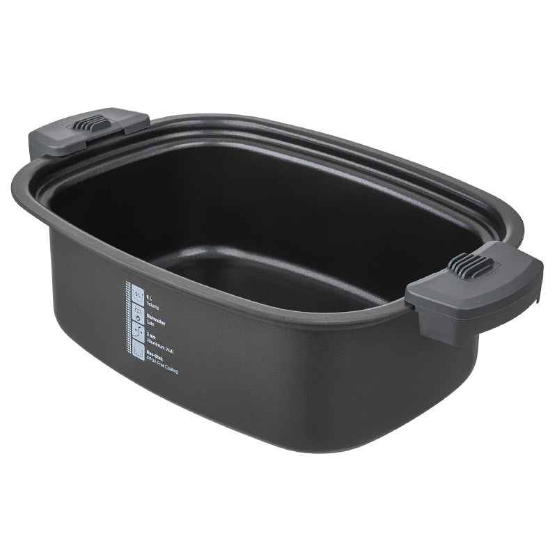Slow cooker 6 l cu 5 setări de temperatură și funcții presetate Sencor