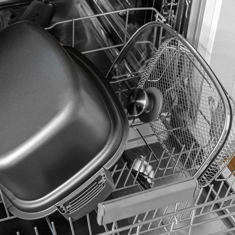 Slow cooker 6 l cu 5 setări de temperatură și funcții presetate Sencor