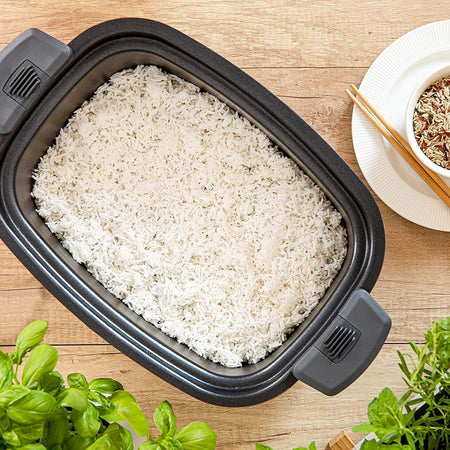 Slow cooker 6 l cu 5 setări de temperatură și funcții presetate Sencor