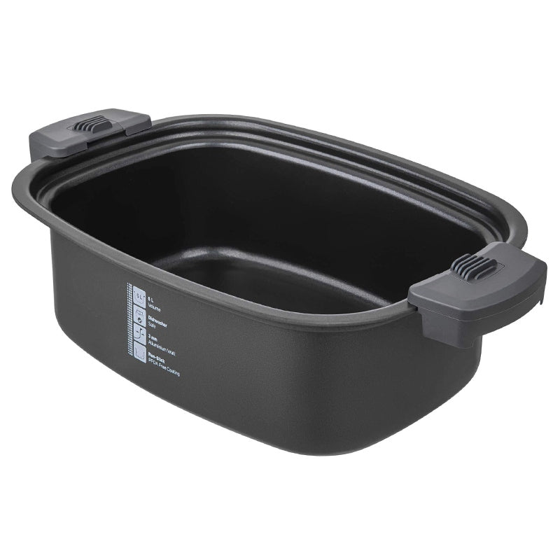 Slow cooker 6 l cu 5 setări de temperatură și funcții presetate Sencor