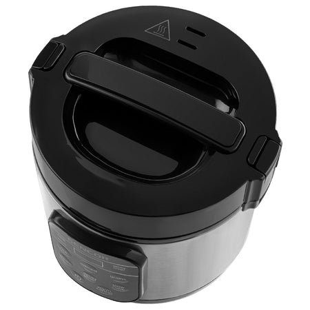 Aparat multifuncțional pentru gătit orez, 350 W, digital, inox Sencor S-SRM0650SS