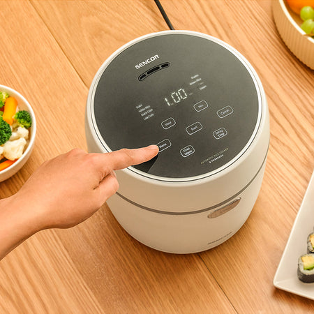 Aparat de gătit orez low carb cu funcție abur, 0,6 l, 350 W, Sencor