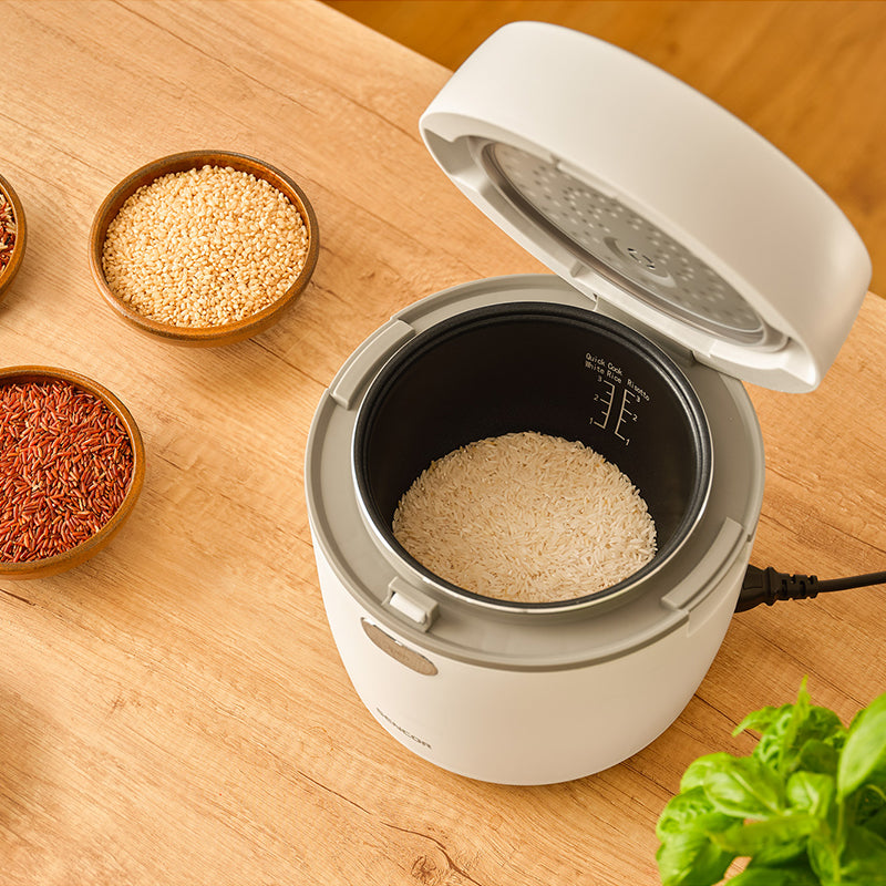 Aparat de gătit orez low carb cu funcție abur, 0,6 l, 350 W, Sencor