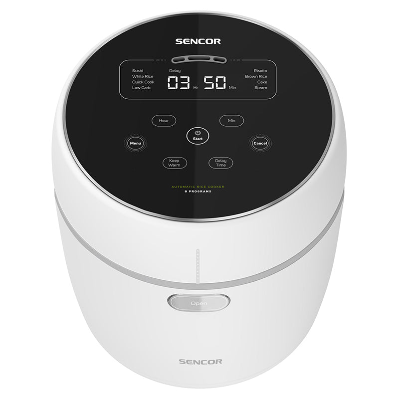 Aparat de gătit orez low carb cu funcție abur, 0,6 l, 350 W, Sencor