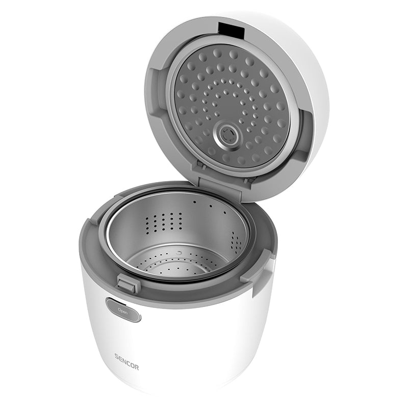 Aparat de gătit orez low carb cu funcție abur, 0,6 l, 350 W, Sencor