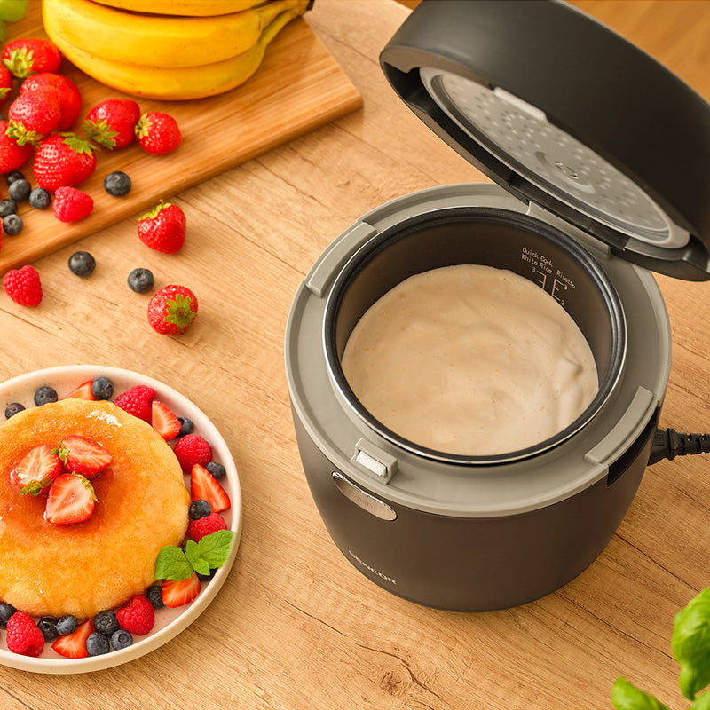 Aparat de gătit orez low carb cu funcție abur, 0,6 l, 350 W, Sencor