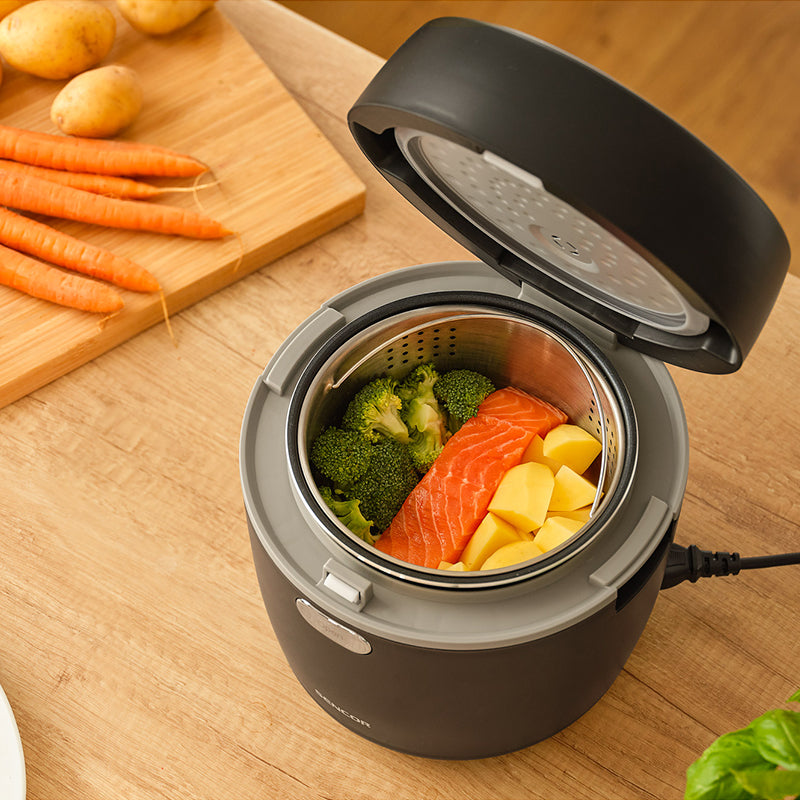 Aparat de gătit orez low carb cu funcție abur, 0,6 l, 350 W, Sencor
