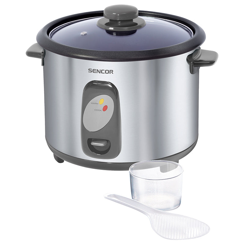 Aparat de gătit orez 1,8 l, 700 W, inox, Sencor S-SRM1800SS