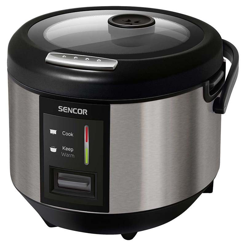 Aparat de gătit orez, 1,8 l, 830 W, vas antiaderent, Sencor S-SRM1890SS