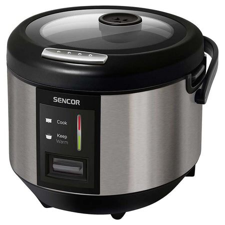 Aparat de gătit orez, 1,8 l, 830 W, vas antiaderent, Sencor S-SRM1890SS