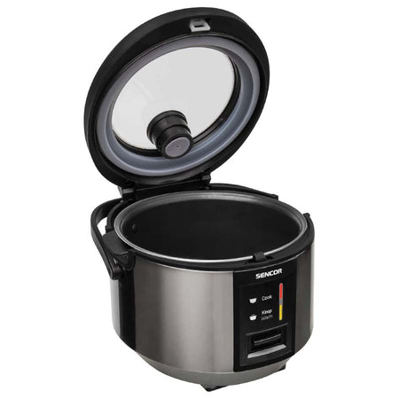 Aparat de gătit orez, 1,8 l, 830 W, vas antiaderent, Sencor S-SRM1890SS
