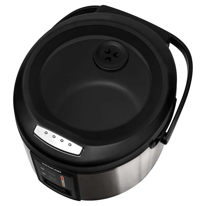 Aparat de gătit orez, 1,8 l, 830 W, vas antiaderent, Sencor S-SRM1890SS