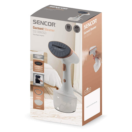 Steamer pentru țesături 1600 W, talpă ceramică, abur vertical, Sencor S-SSI0860GD