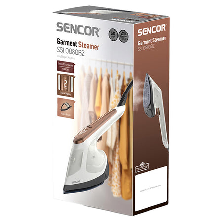 Steamer pentru țesături, 1800 W, talpă ceramică, funcție Drip-Stop, Sencor S-SSI0880BZ