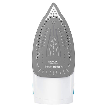 Fier de călcat cu abur Sencor S-SSI2800BL cu putere 2000 W și talpă ceramică