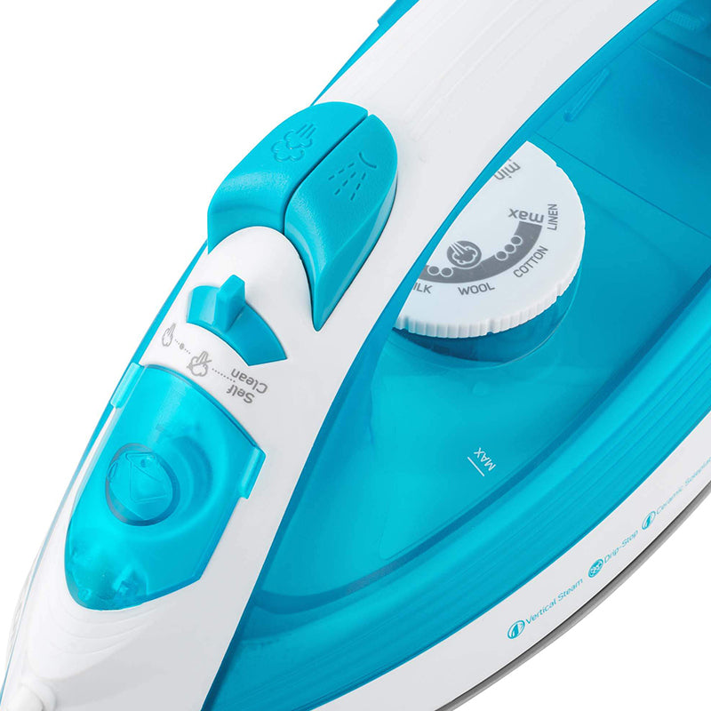 Fier de călcat cu abur Sencor S-SSI2800BL cu putere 2000 W și talpă ceramică