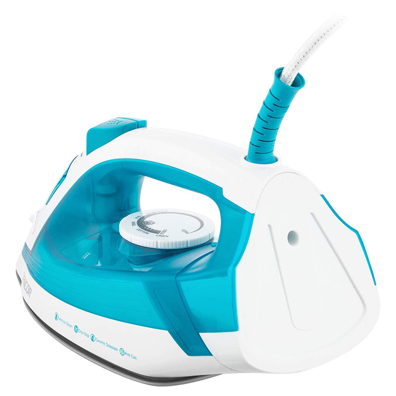 Fier de călcat cu abur Sencor S-SSI2800BL cu putere 2000 W și talpă ceramică