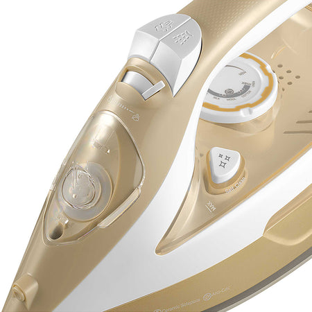 Fier de călcat cu abur, talpă ceramică, autocurățare, 2600 W Sencor S-SSI6110GD