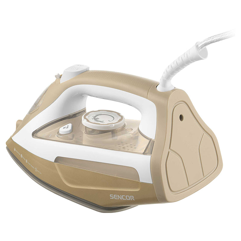 Fier de călcat cu abur, talpă ceramică, autocurățare, 2600 W Sencor S-SSI6110GD