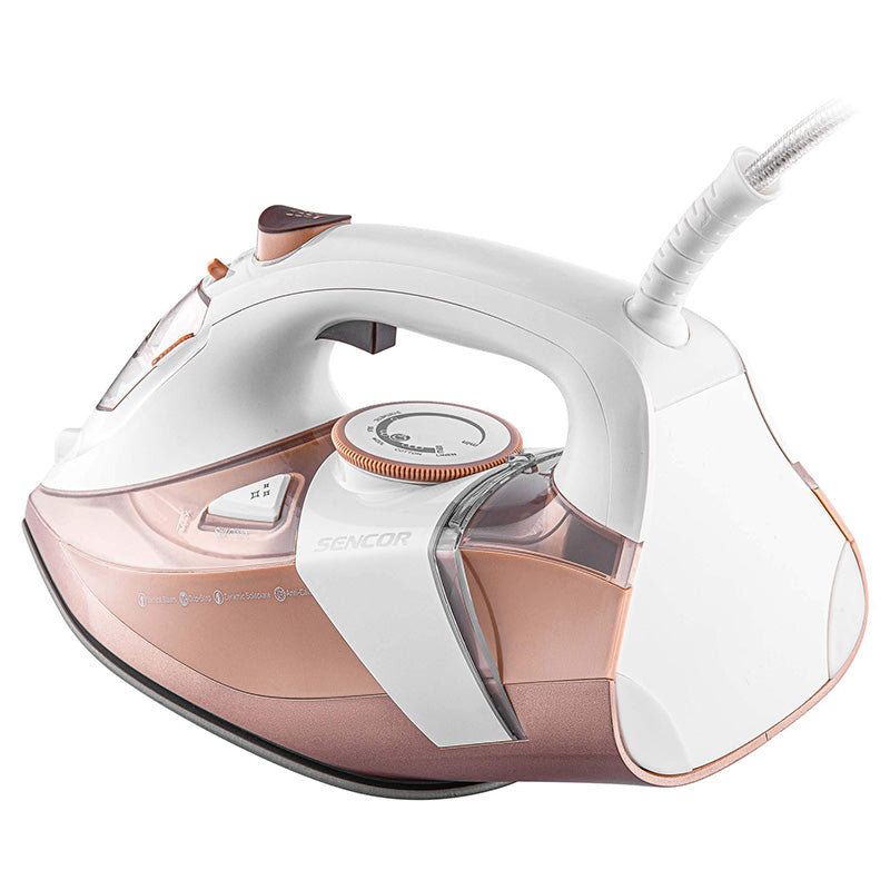 Fier de călcat 3200 W cu talpă ceramică și abur vertical Sencor S-SSI8300RS
