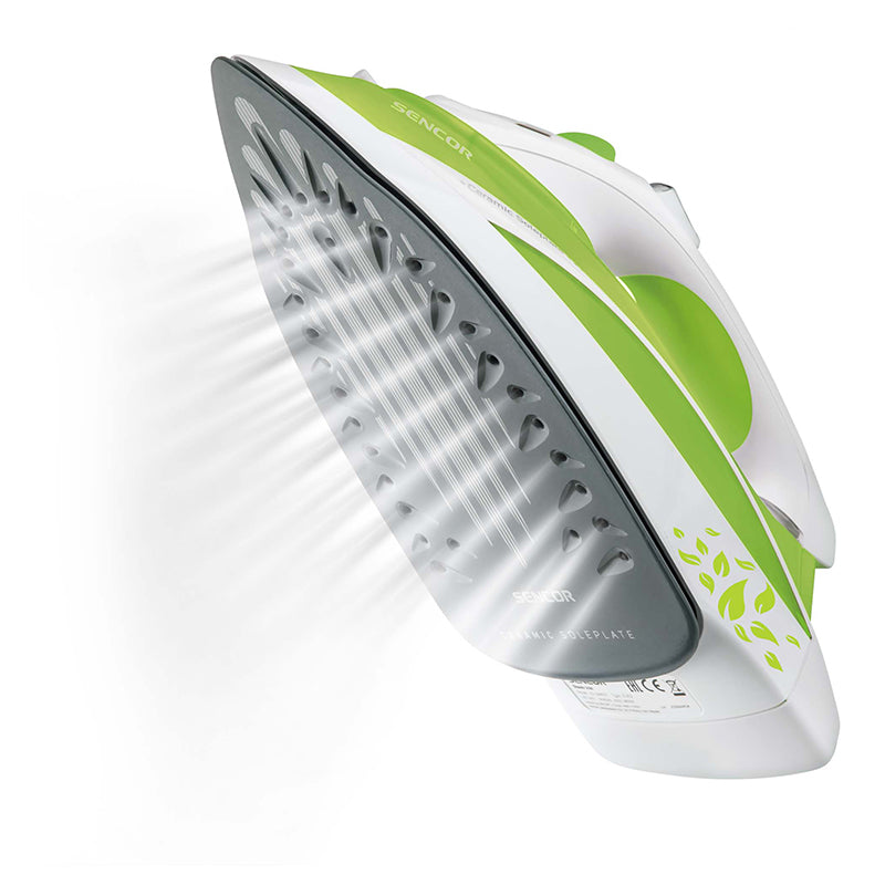 Fier de călcat cu abur 2200 W și talpă ceramică Sencor S-SSI8440GR