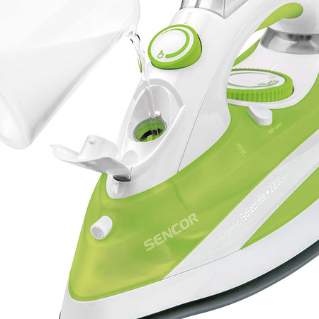 Fier de călcat cu abur 2200 W și talpă ceramică Sencor S-SSI8440GR