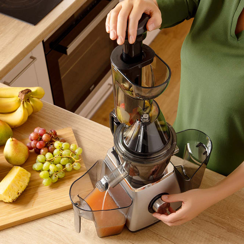 Storcător de fructe slow juicer, eficient, 400 W, Sencor S-SSJ4070SL