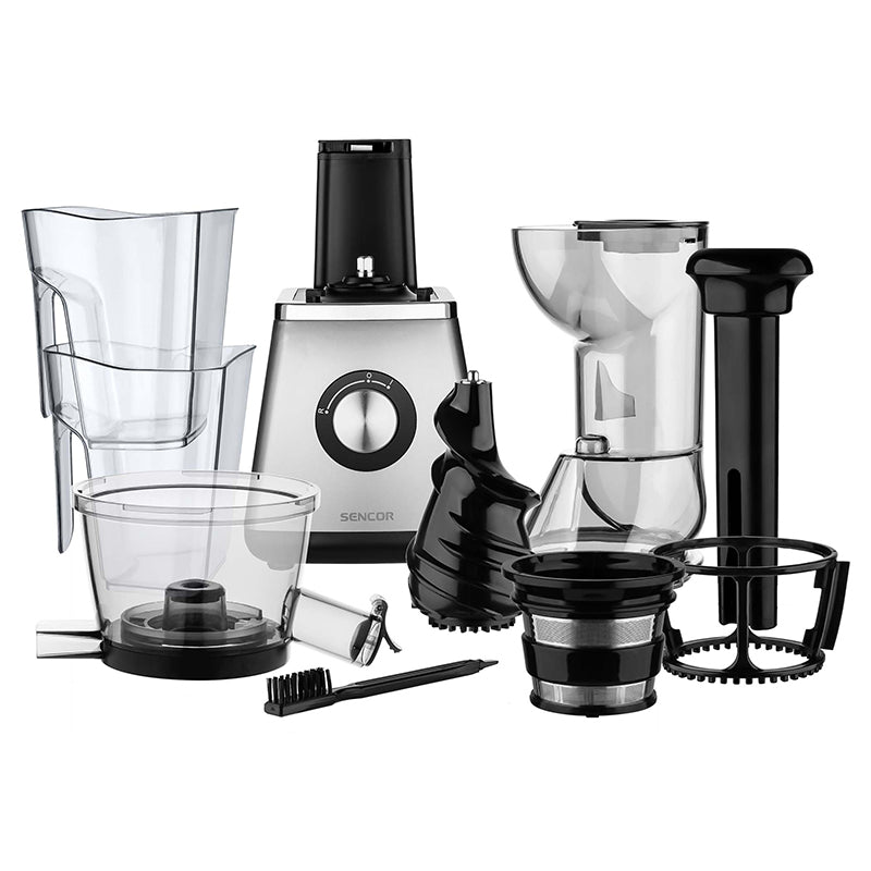 Storcător de fructe slow juicer, eficient, 400 W, Sencor S-SSJ4070SL