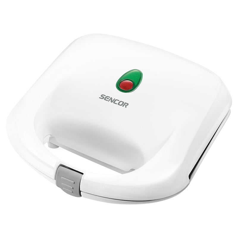 Sandwich maker 700 W, antiaderent, indicatori luminoși, Sencor S-SSM3120WH
