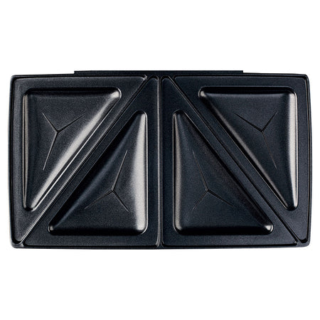 Sandwich maker 700 W, inox, pentru 4 sandwich-uri, ușor de curățat Sencor S-SSM4300SS