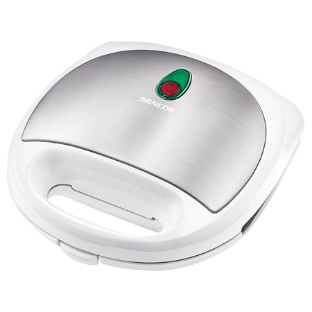 Sandwich maker 700 W cu 4 sandwichuri din inox Sencor S-SSM4310WH