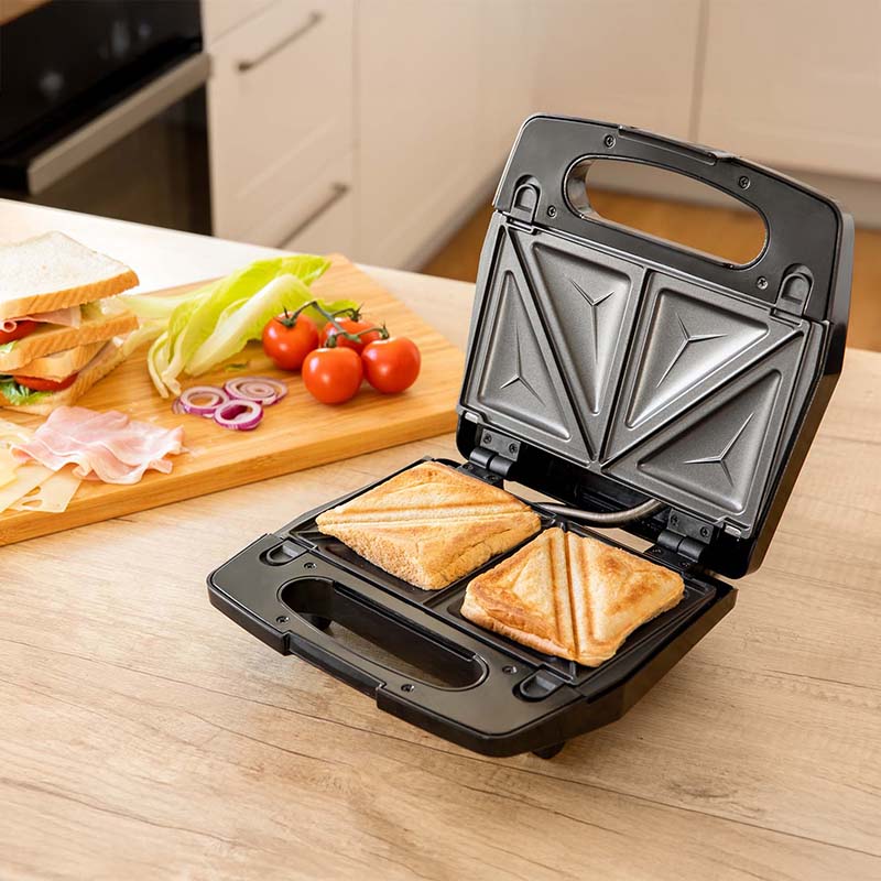 Sandwich maker 3 în 1 700 W cu tăvi interschimbabile Sencor S-SSM9410SS