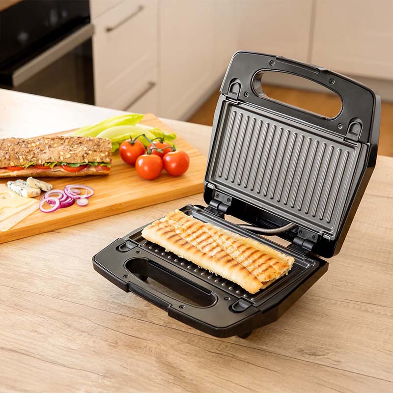 Sandwich maker 3 în 1 700 W cu tăvi interschimbabile Sencor S-SSM9410SS