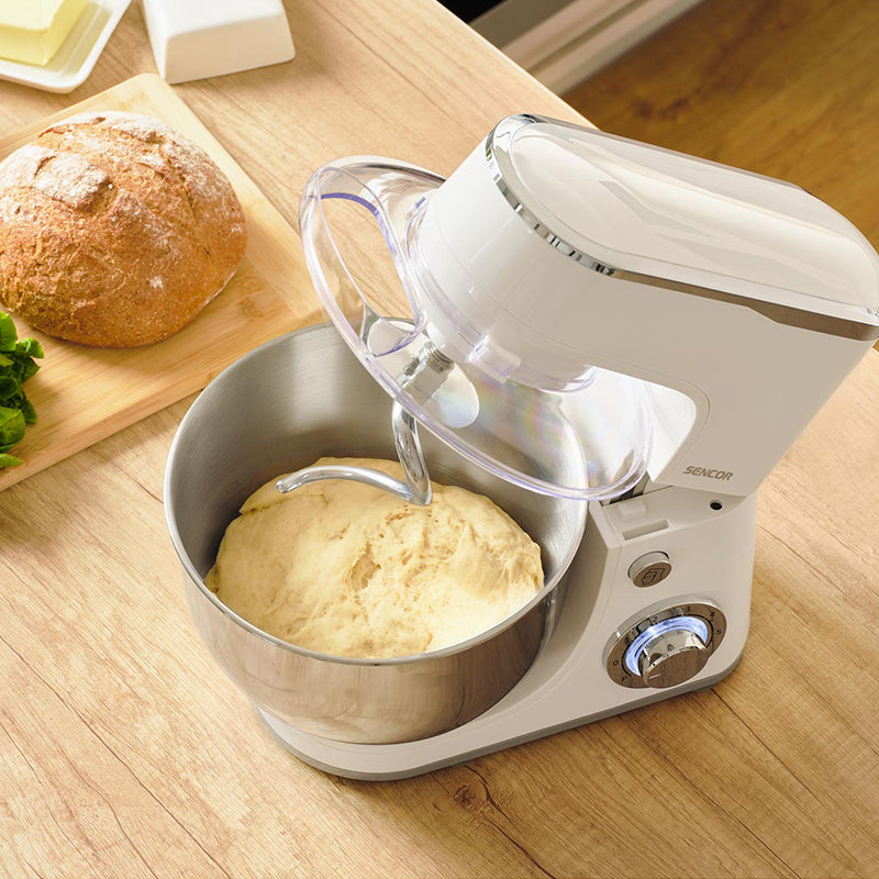 Robot de bucătărie 1300 W cu bol inox și 6 viteze Sencor