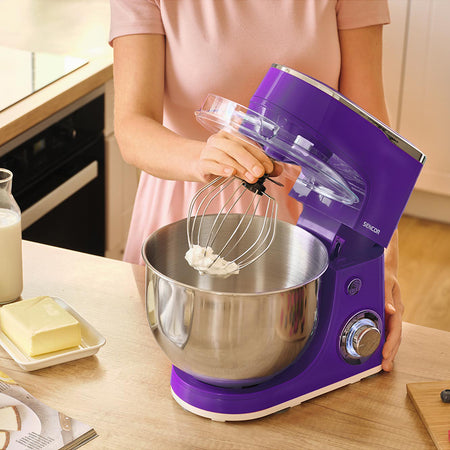 Robot de bucătărie 1300 W cu bol inox și 6 viteze Sencor