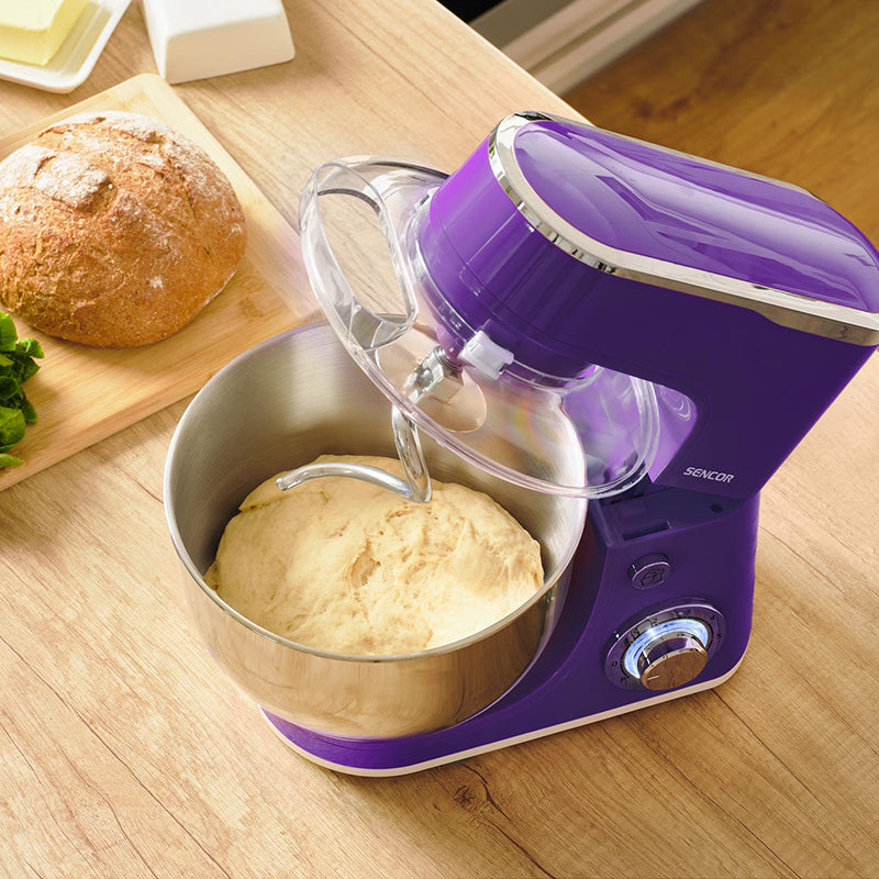 Robot de bucătărie 1300 W cu bol inox și 6 viteze Sencor