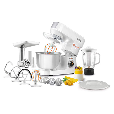 Robot de bucătărie multifuncțional cu bol din inox 1000 W Sencor