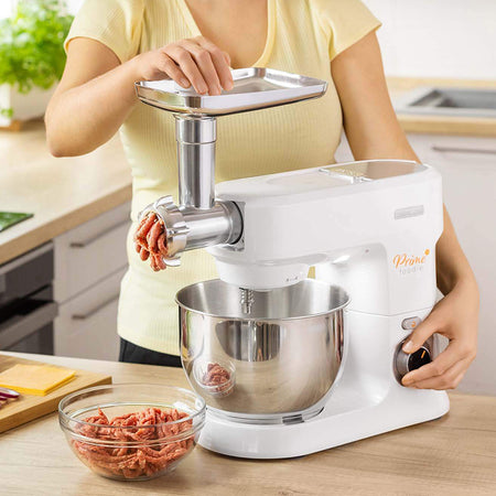 Robot de bucătărie multifuncțional cu bol din inox 1000 W Sencor