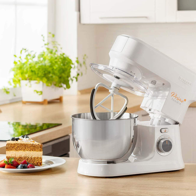 Robot de bucătărie multifuncțional cu bol din inox 1000 W Sencor