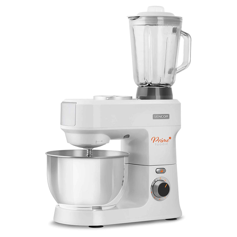 Robot de bucătărie multifuncțional cu bol din inox 1000 W Sencor